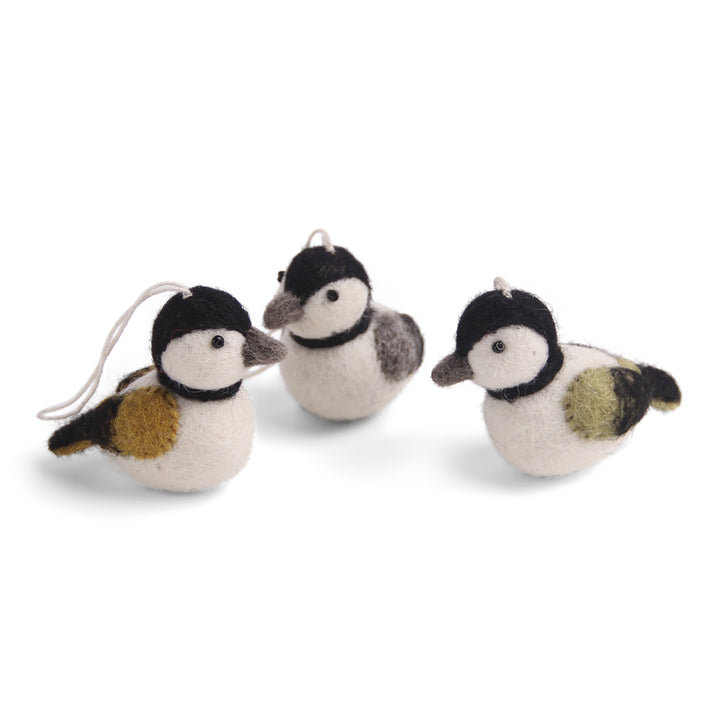 Easter Birds -  Willy Wagtails (Set of 3) - Hanging Decorations