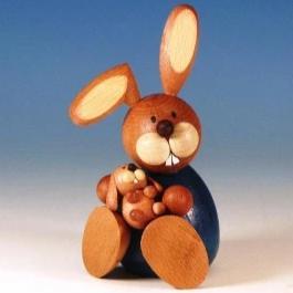 Osterhase Collectible - Bunny Boy with Baby