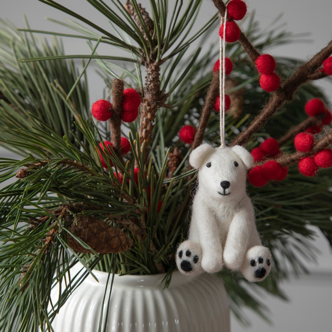 Felt Christmas Animals