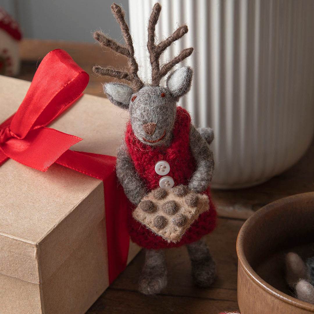 Felt Christmas Reindeer