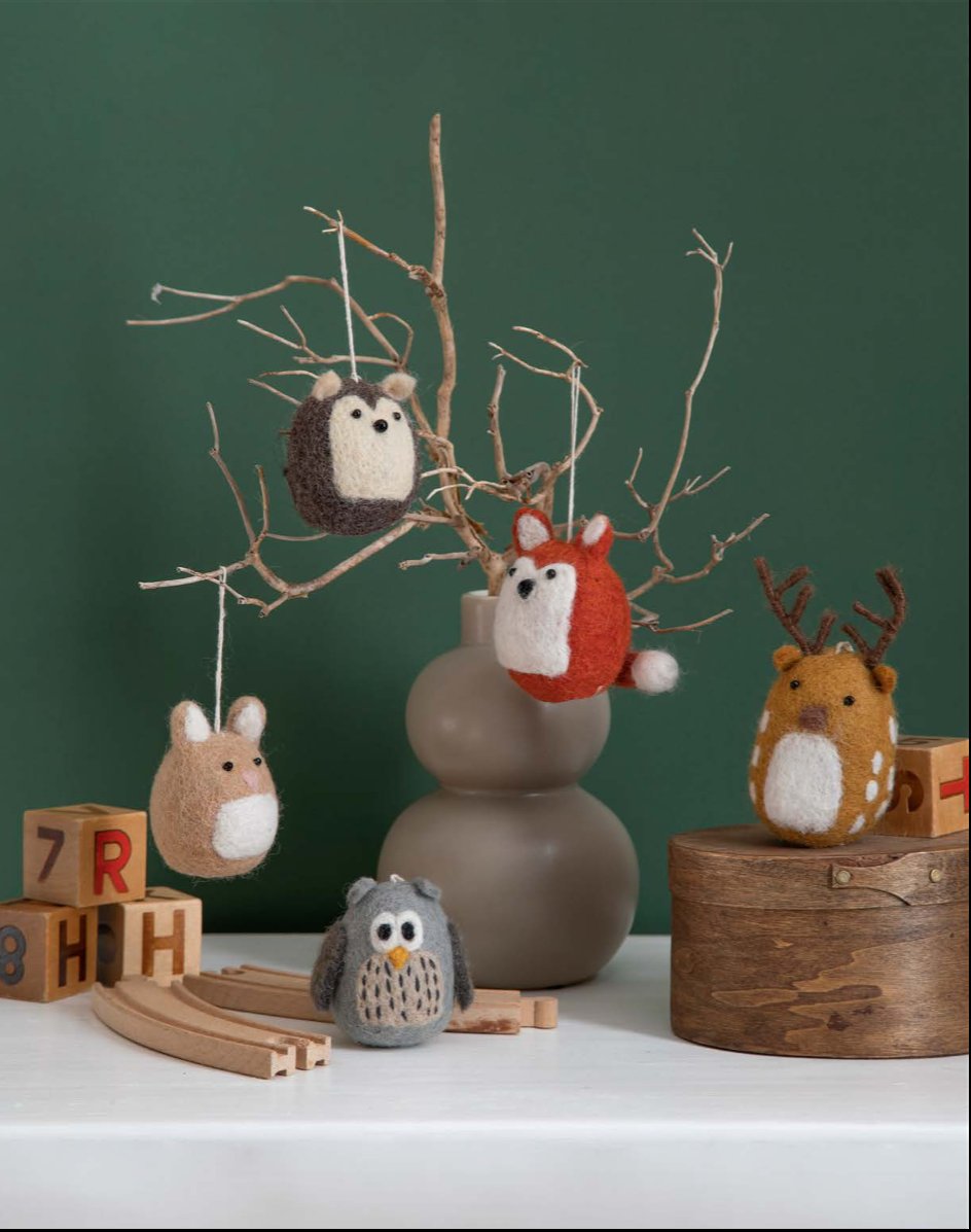 Felt Christmas Tree Decorations