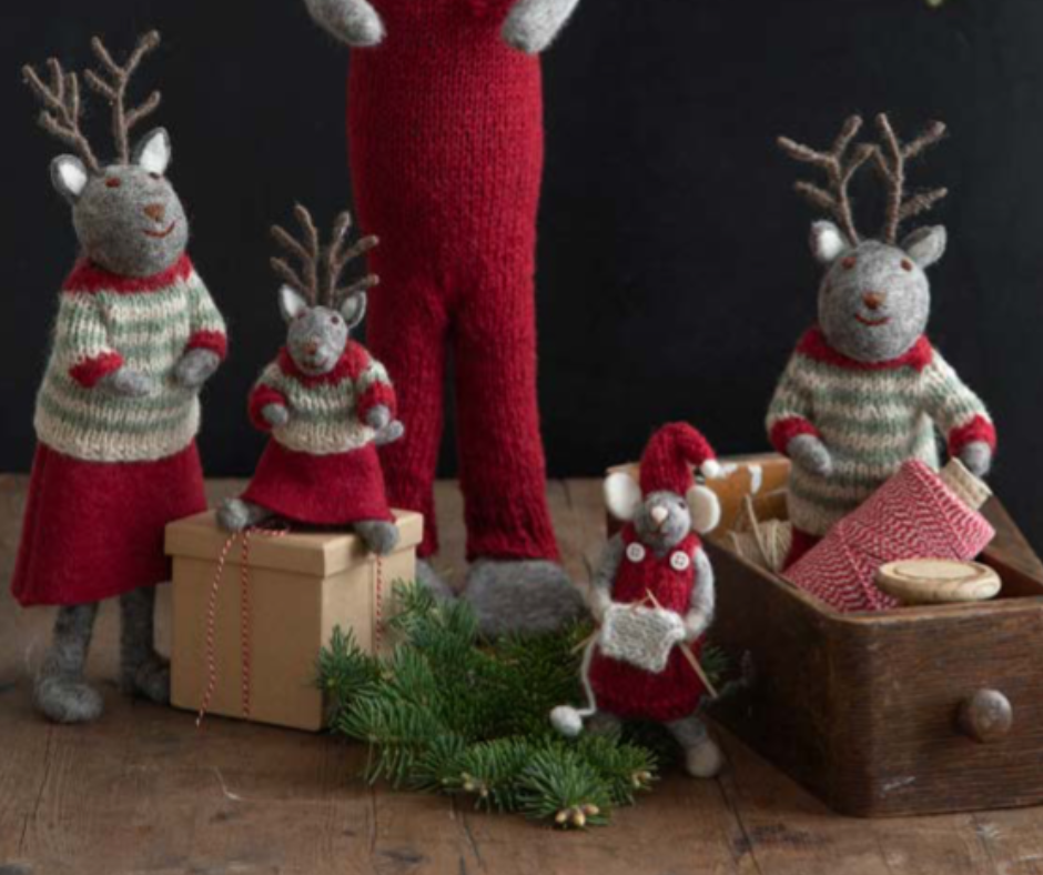 Felt Christmas Figurines
