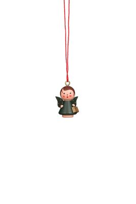 Mini angel - Red and Green Gloss - Christmas tree decoration
