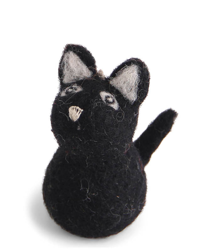 Halloween Hanging Decoration - Black Cat (Small)