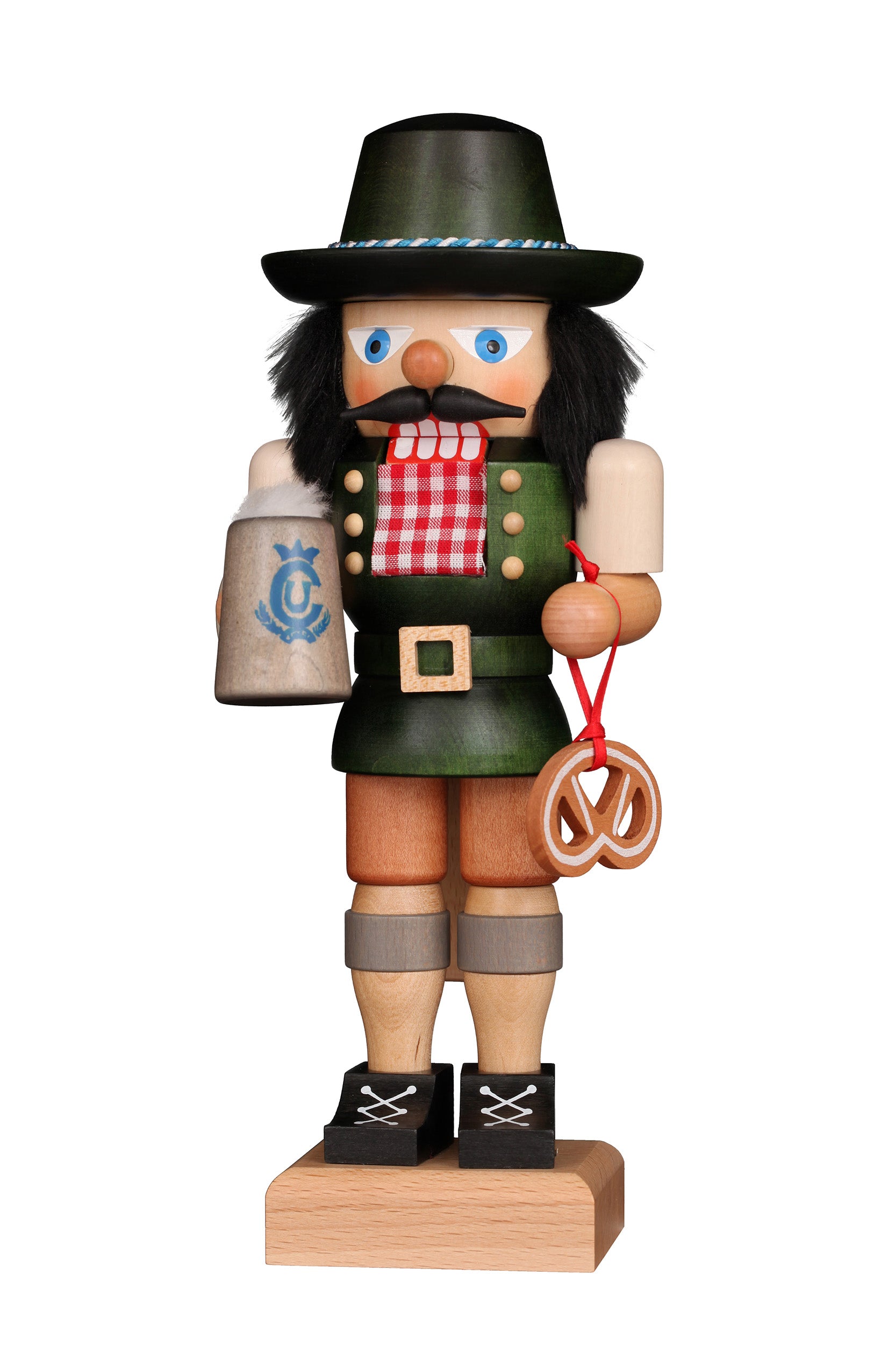 Nutcracker (Small) - Bavarian Pauli with a Pretzel
