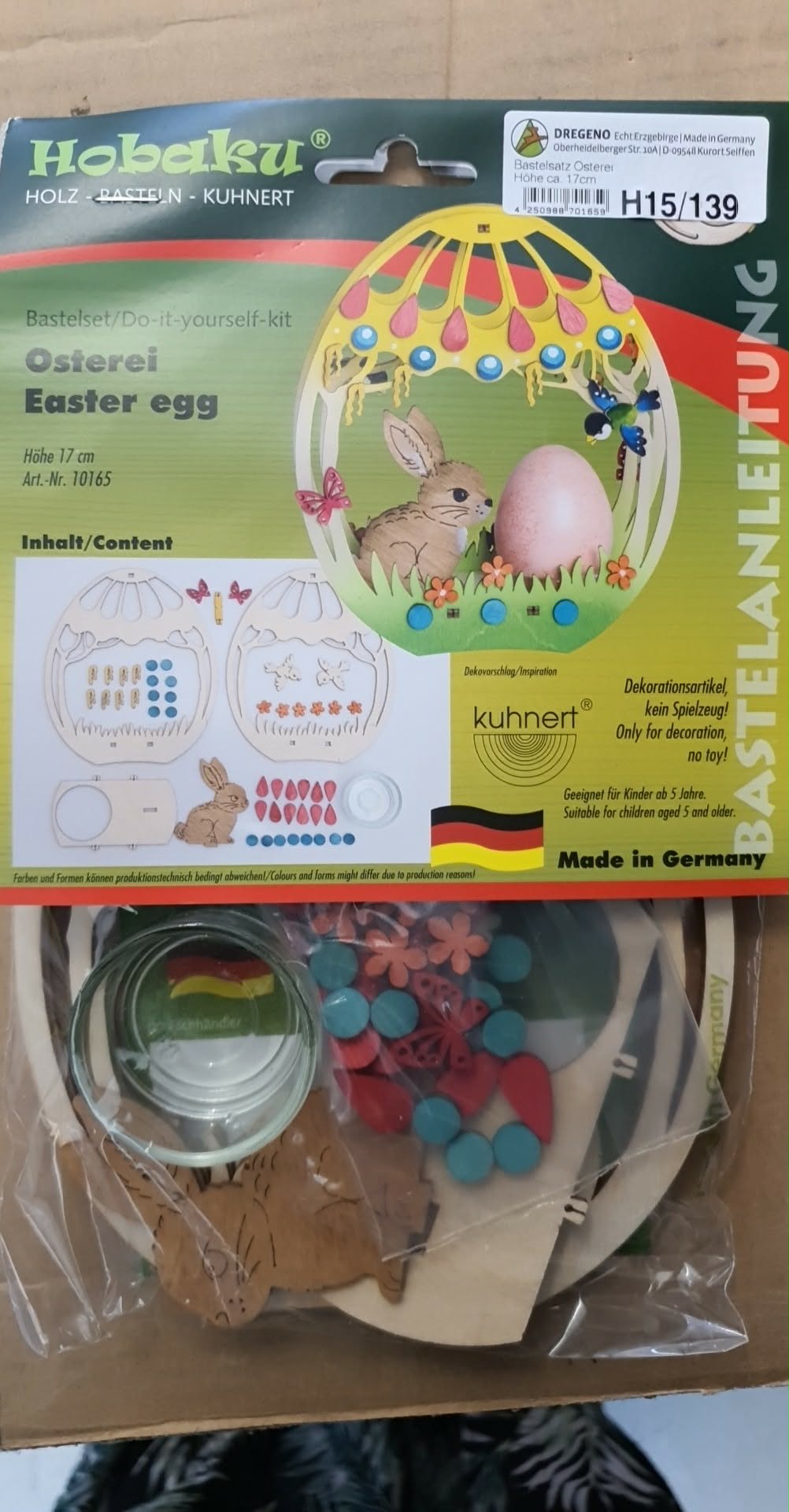 Easter Craft Kit - Easter Bunny