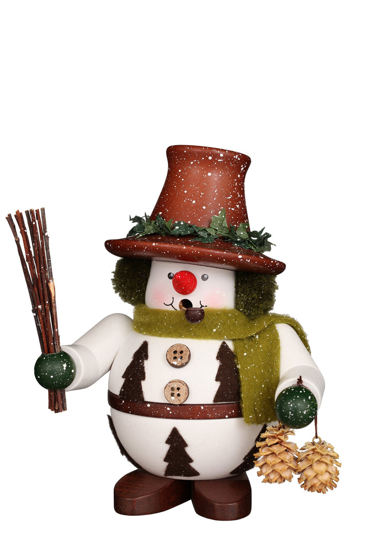 Incense Burner - Premium - Forest Snowman