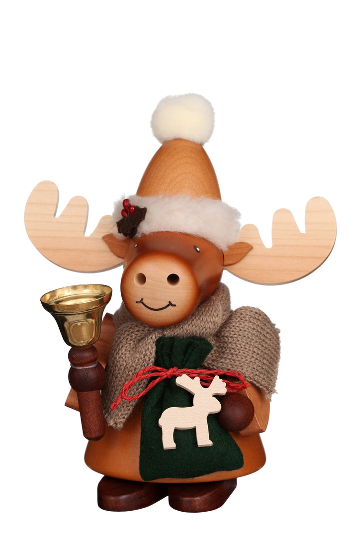 Incense Burner - Premium - Hugo the Christmas Moose with Bell
