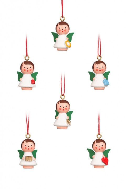 Mini angel - Colourful wings - Christmas tree decoration