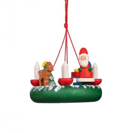 Advent Wreath (Santa) - Christmas Tree Decoration