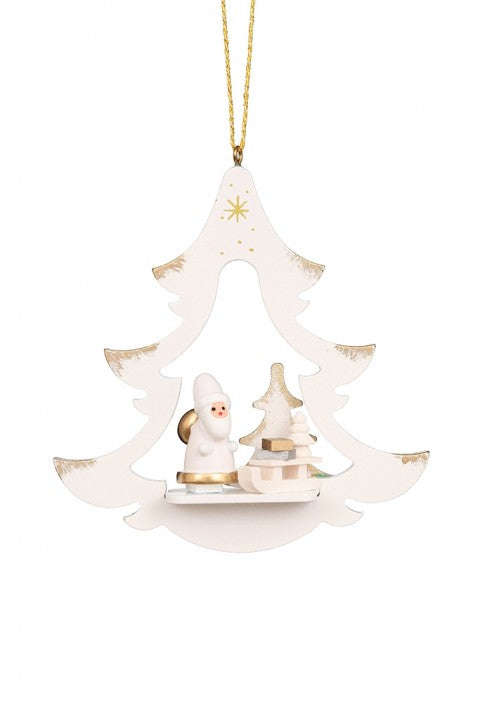 Gilt Tree - Santa - Christmas Tree Decoration