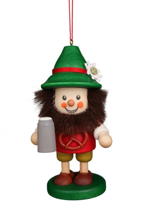 Large gnome Christmas tree decoration - Bavarian