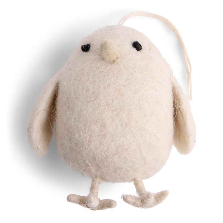 Chubby Chicken (White) - Hanging Decoration