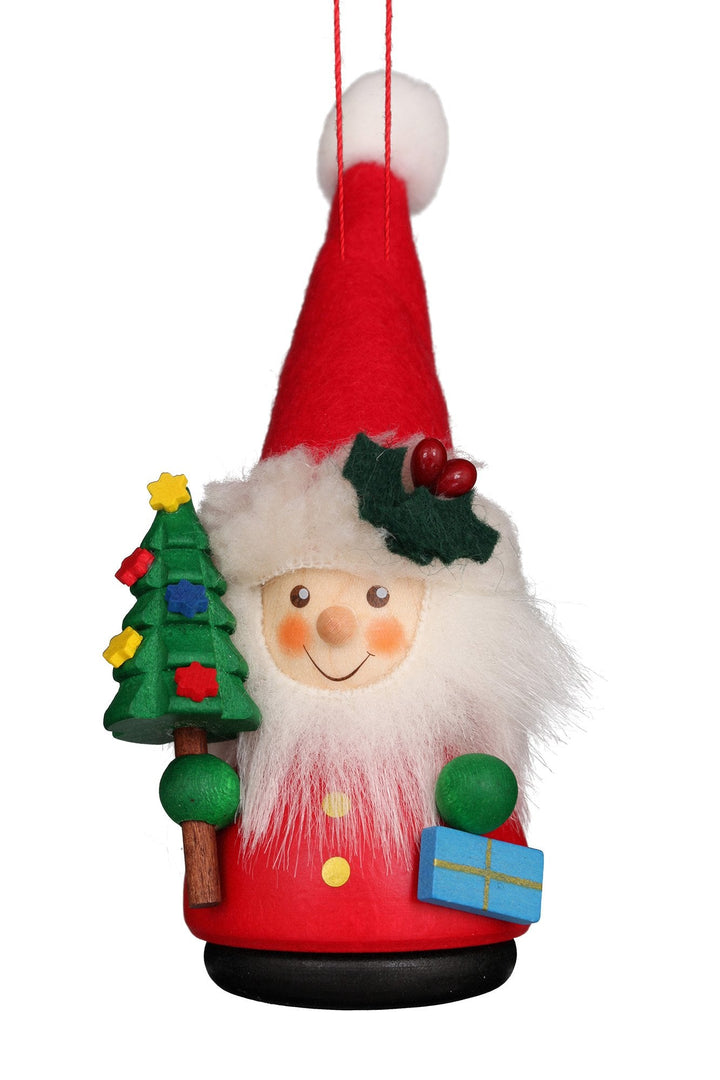 Little gnome Christmas tree decoration - Colourful Santa's helper