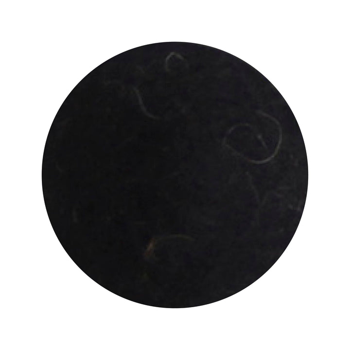 Felt Flowers - Blossom Medium (3.5cm) - Black