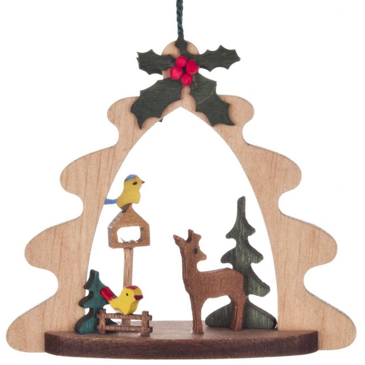 Woodland Birdhouse - Christmas Tree Decoration