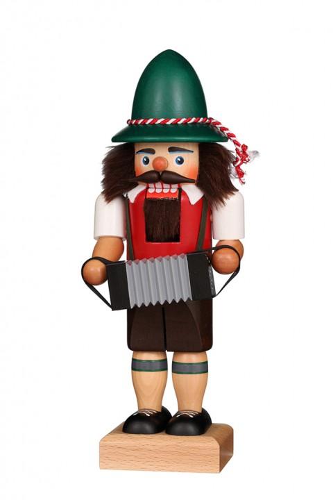 Nutcracker (Small) -  Albert the Bavarian with his Accordion