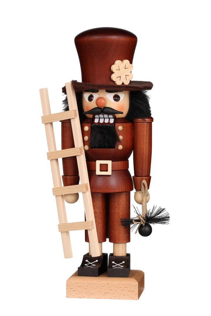 Nutcracker (Small) - Lucky Chimney Sweep in Natural Tones