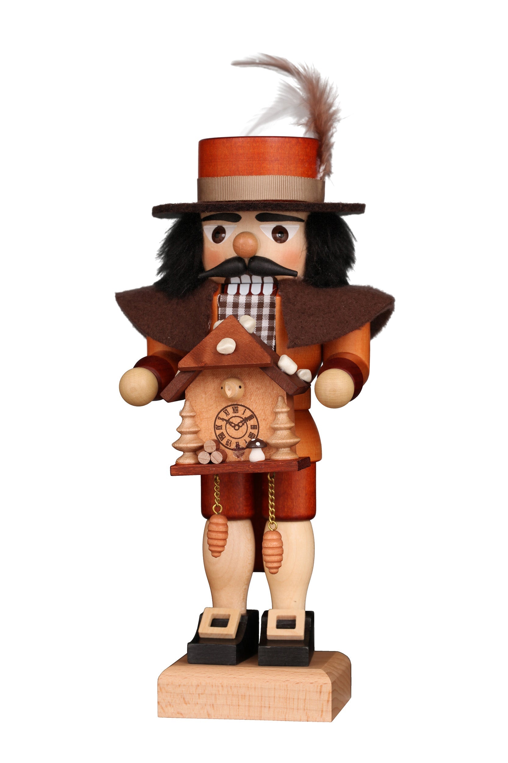 Nutcracker (Small) - Black Forest Bertie the Clock Maker