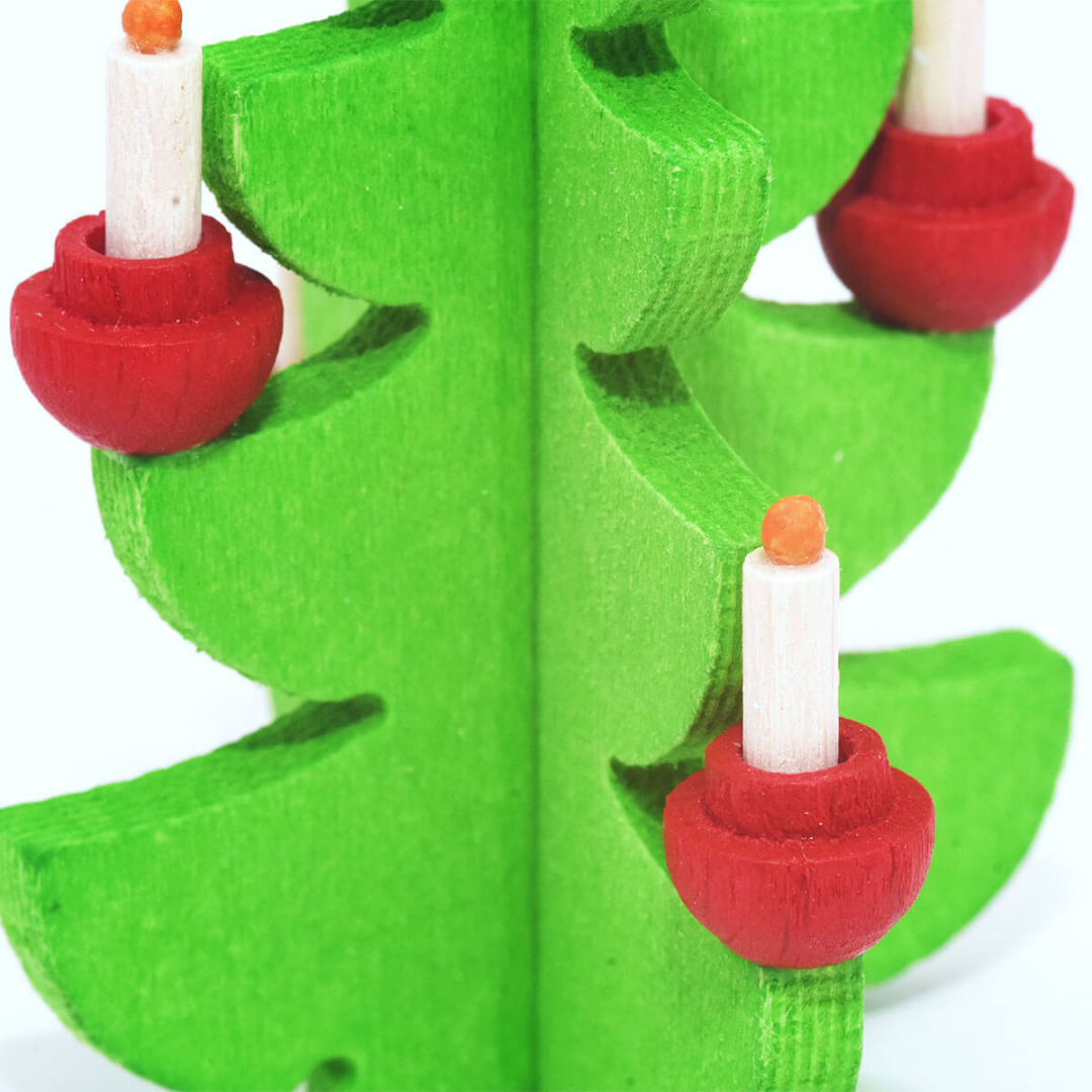 Christmas Tree with Candles -  Christmas tree decoration