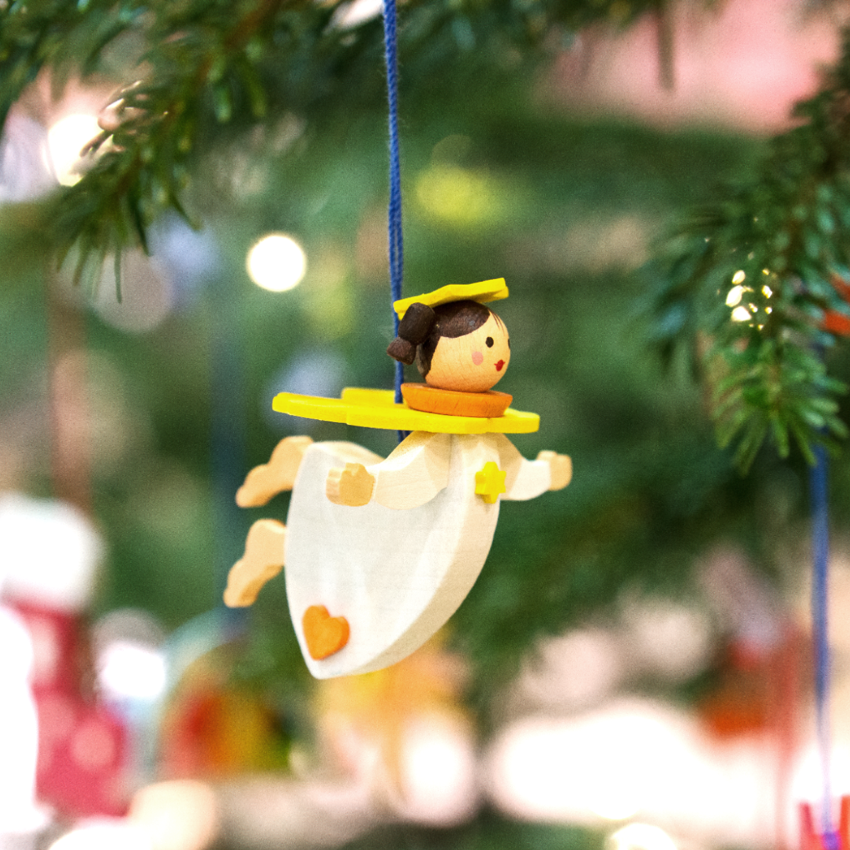 Floating Angel - Lemon Drop - Christmas tree decoration