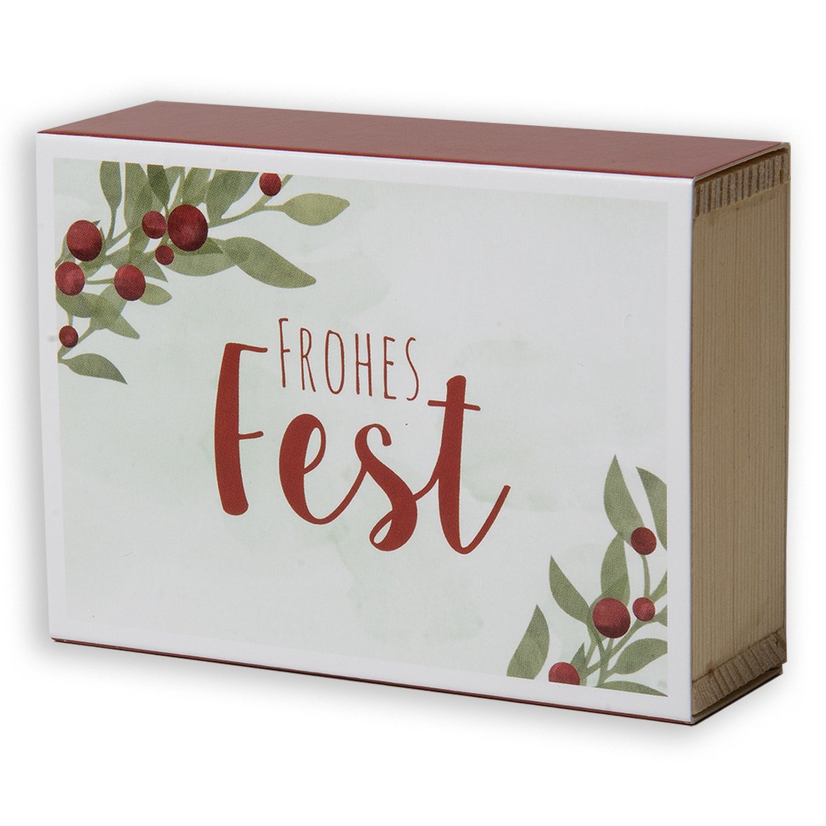 Congratulations box - Santa delivering presents