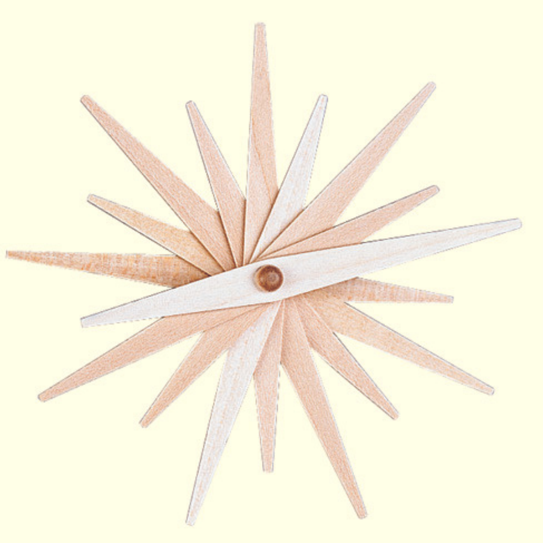 Folding Moravian Stars Christmas tree decoration The German