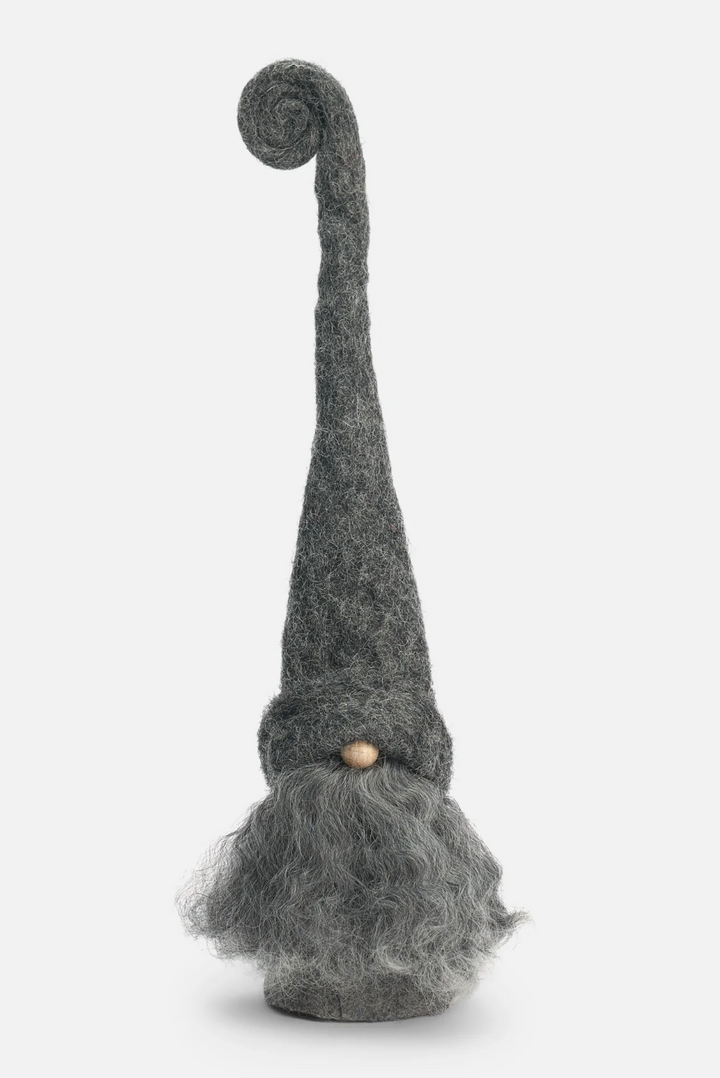 Tomte Gnome - Alfred with Grey Cap
