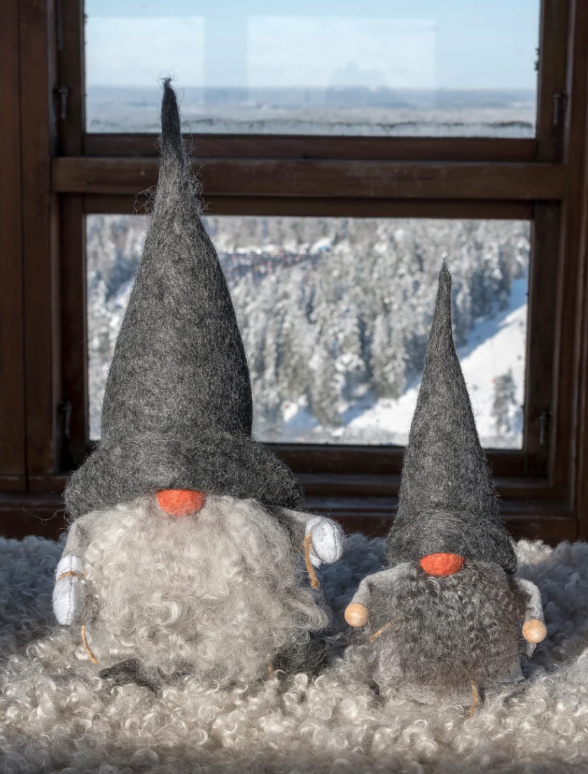 Tomte Gnome - Filip with Grey Cap