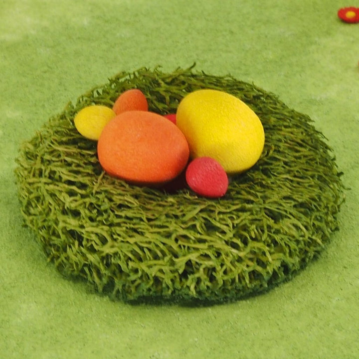 Premium Easter Bunny - Nest with Easter Eggs