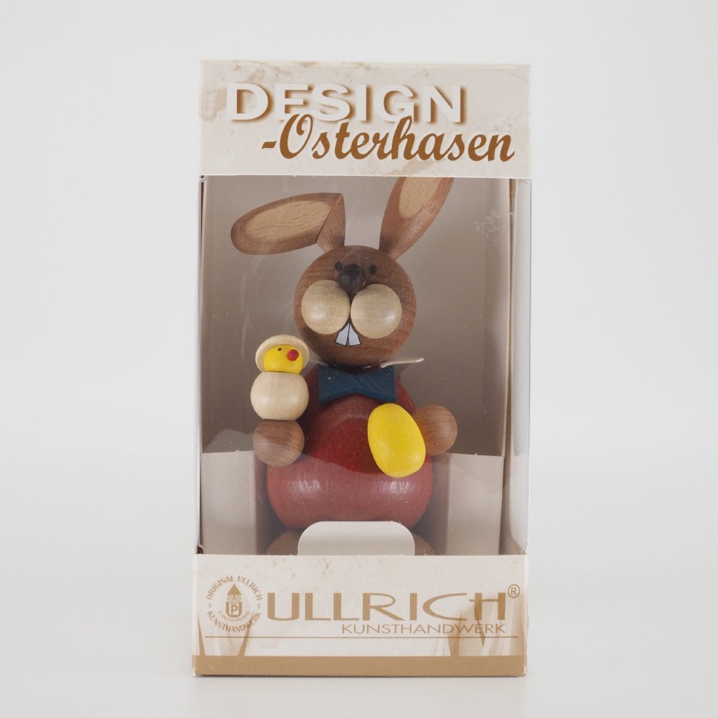 Osterhase Collectible - Bunny Boy with Hatching Chick