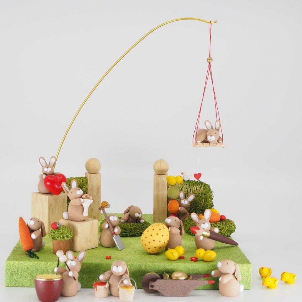 Premium Easter Bunny - Ferdinand with carrot