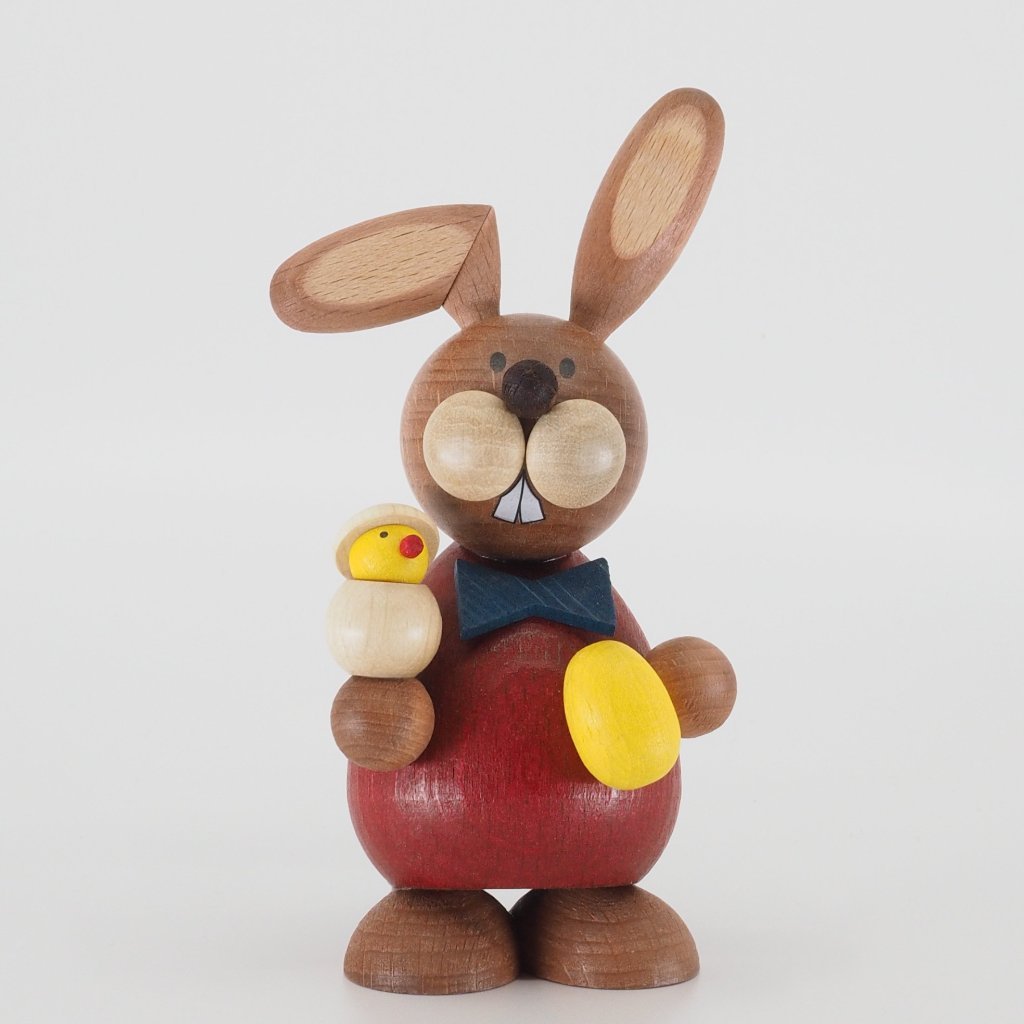 Osterhase Collectible - Bunny Boy with Hatching Chick