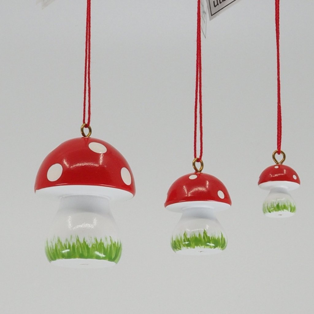 Easter Mushrooms (Set of 3) - Easter tree decoration
