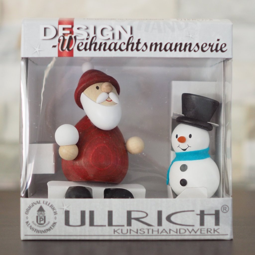 Weihnachtsmann Collectibles - Santa and Snowman