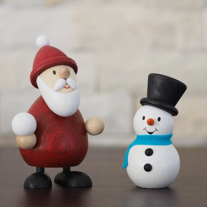 Weihnachtsmann Collectibles - Santa and Snowman