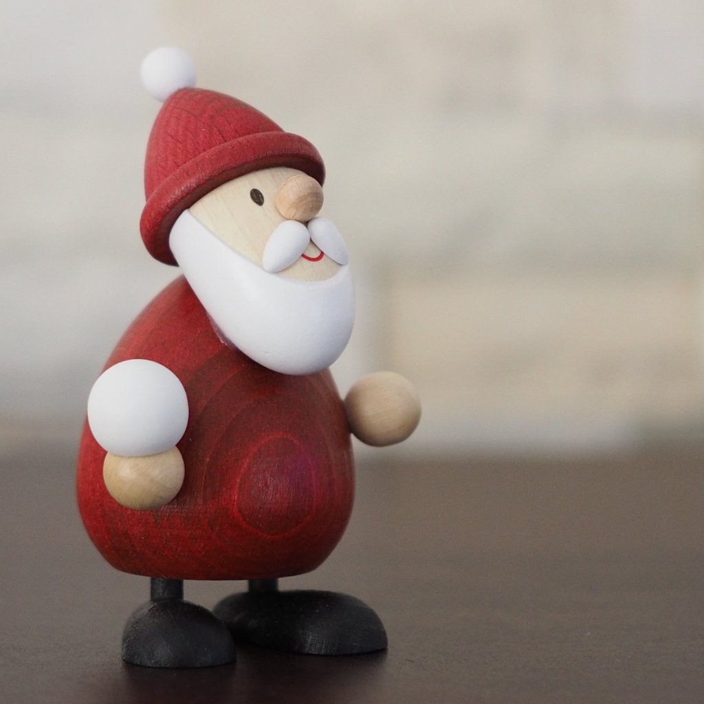 Weihnachtsmann Collectibles - Santa and Snowman