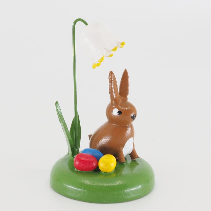 Miniature Wonder - Easter bunny under a snow drop