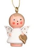 Mini angel - Golden wings - Christmas tree decoration
