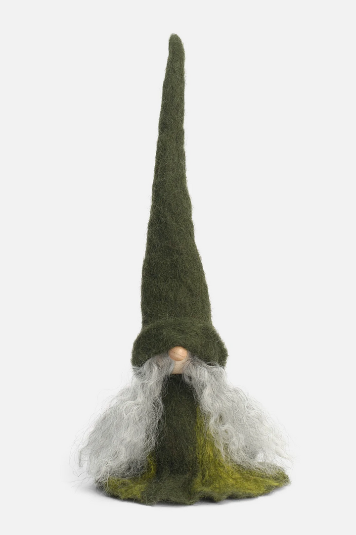 Tomte Gnome - Tova (Green Dress)